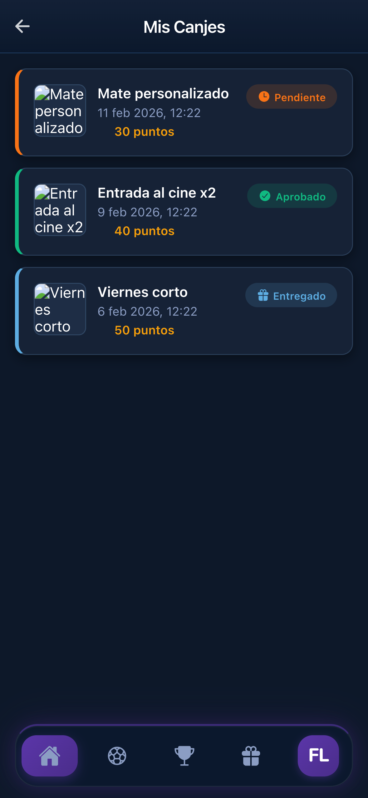 Canjes de beneficios